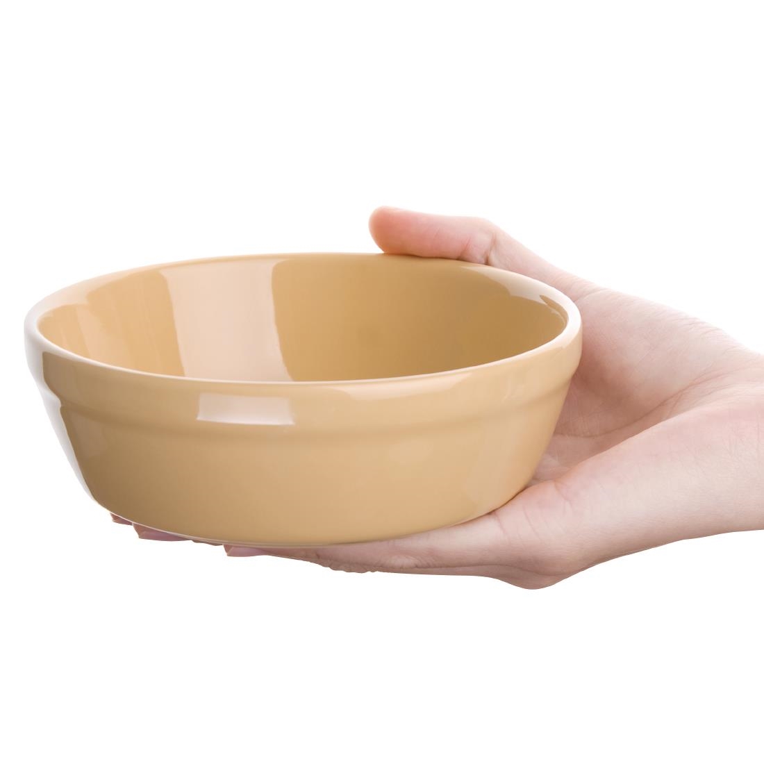 Olympia Stoneware Round Pie Bowls 137mm