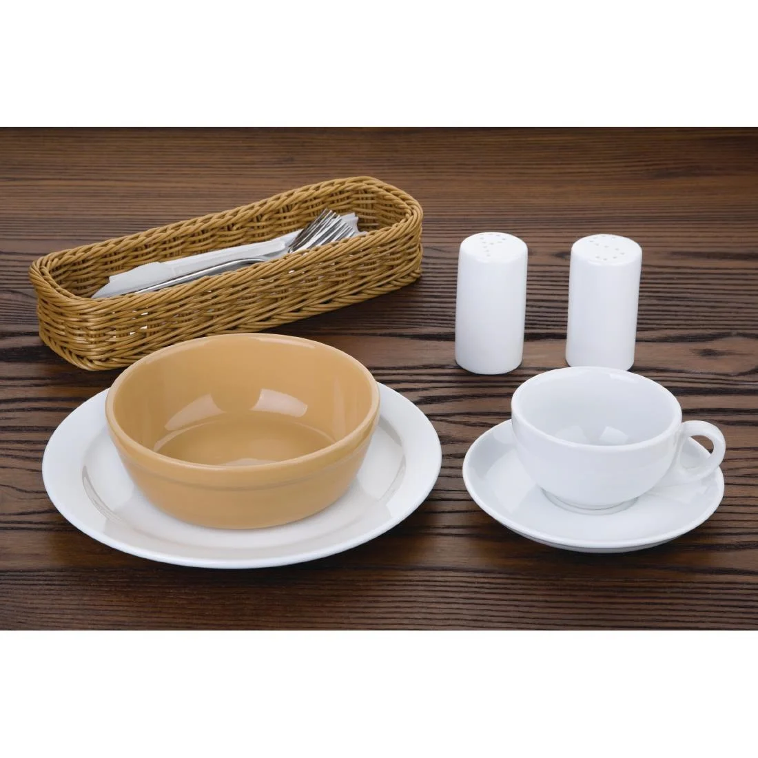 Olympia Stoneware Round Pie Bowls 156mm - Image 4