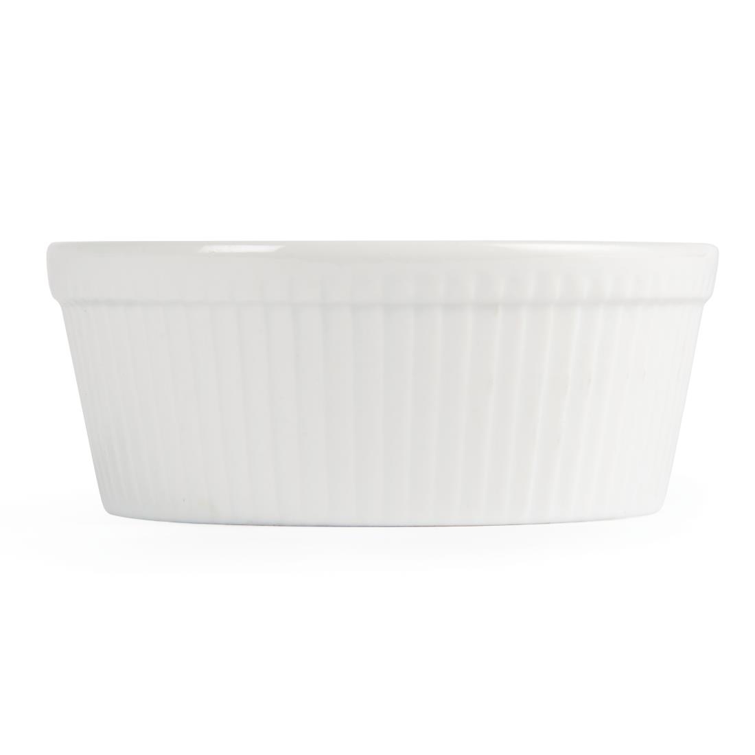 Olympia Whiteware Round Pie Dishes 134mm