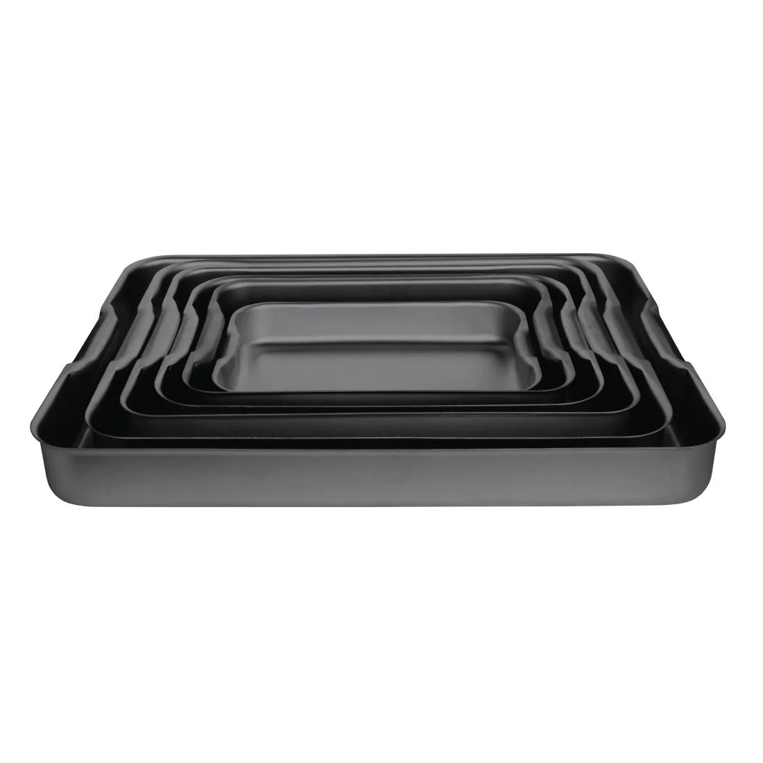 Vogue Anodised Aluminium Roasting Dish 325mm - Image 2
