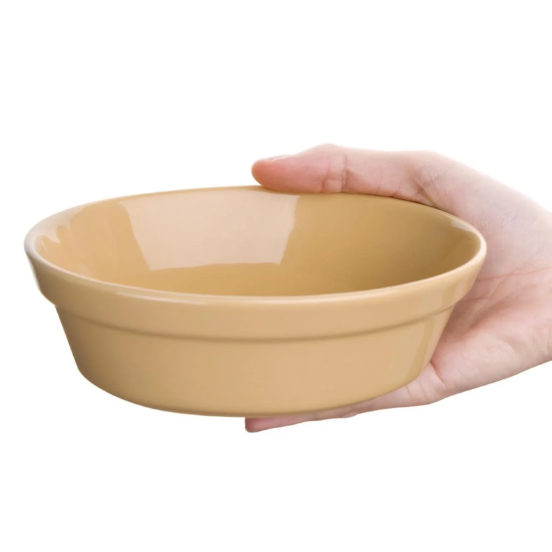 Olympia Stoneware Oval Pie Bowls 161 x 116mm - Image 4