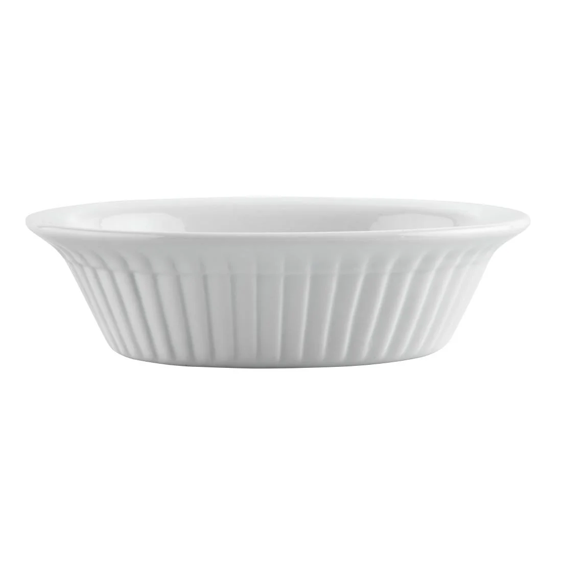 Olympia Whiteware Oval Pie Dishes 170mm