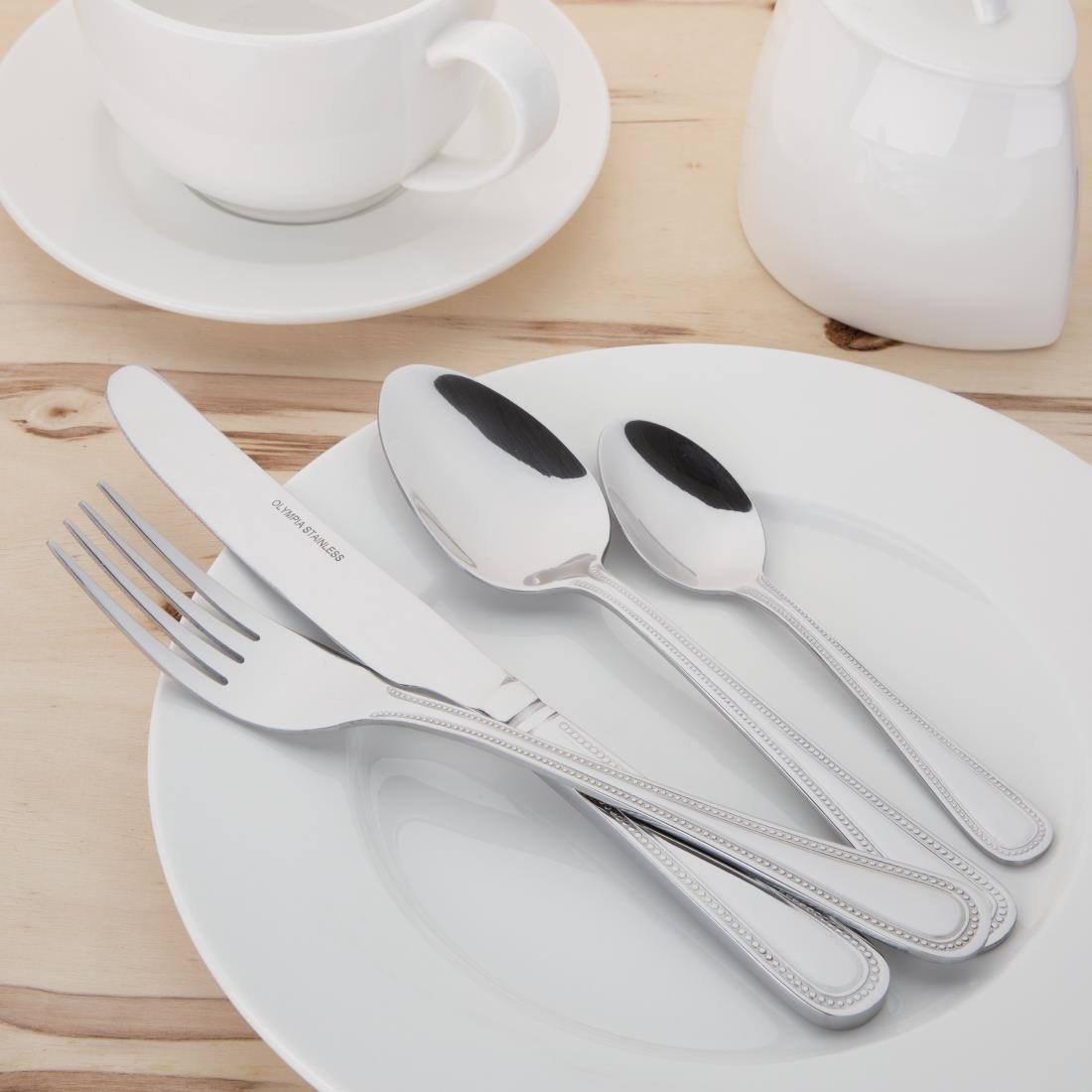 Olympia Bead Solid Handle Table Knife