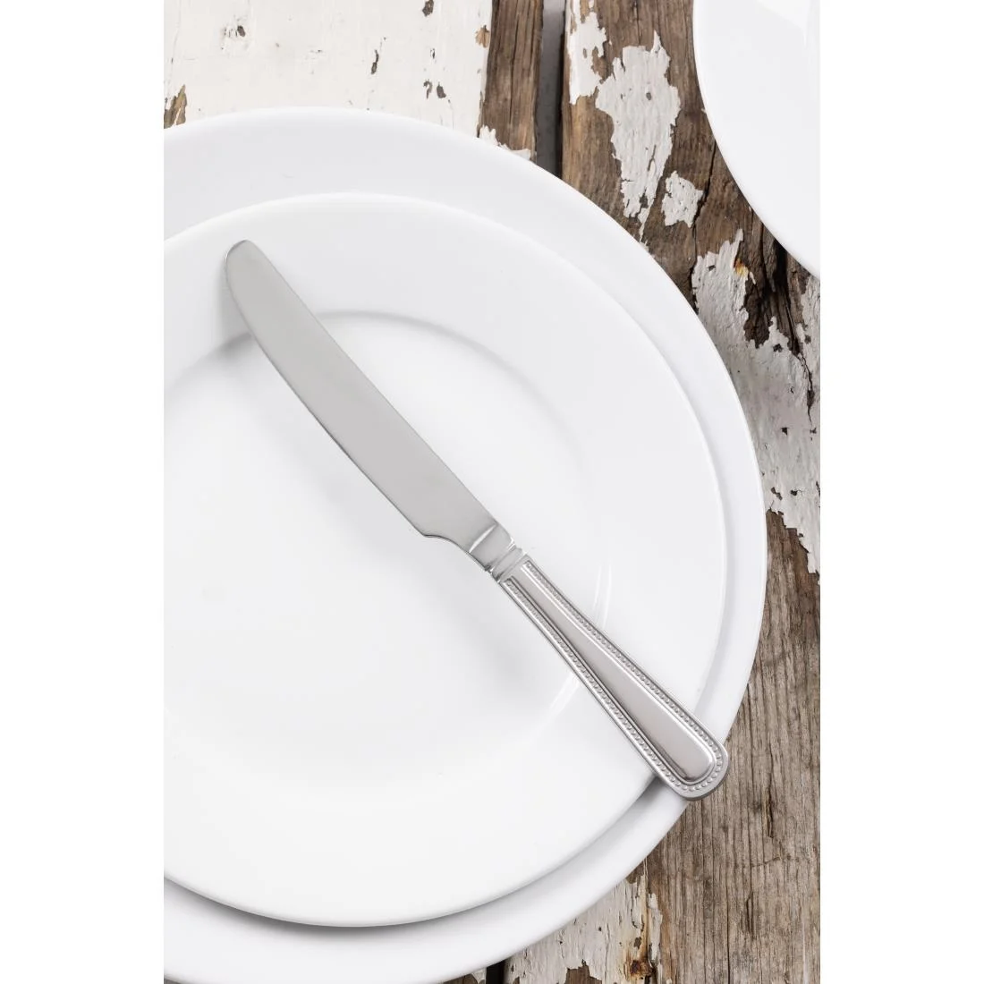 Olympia Bead Solid Handle Table Knife - Image 6