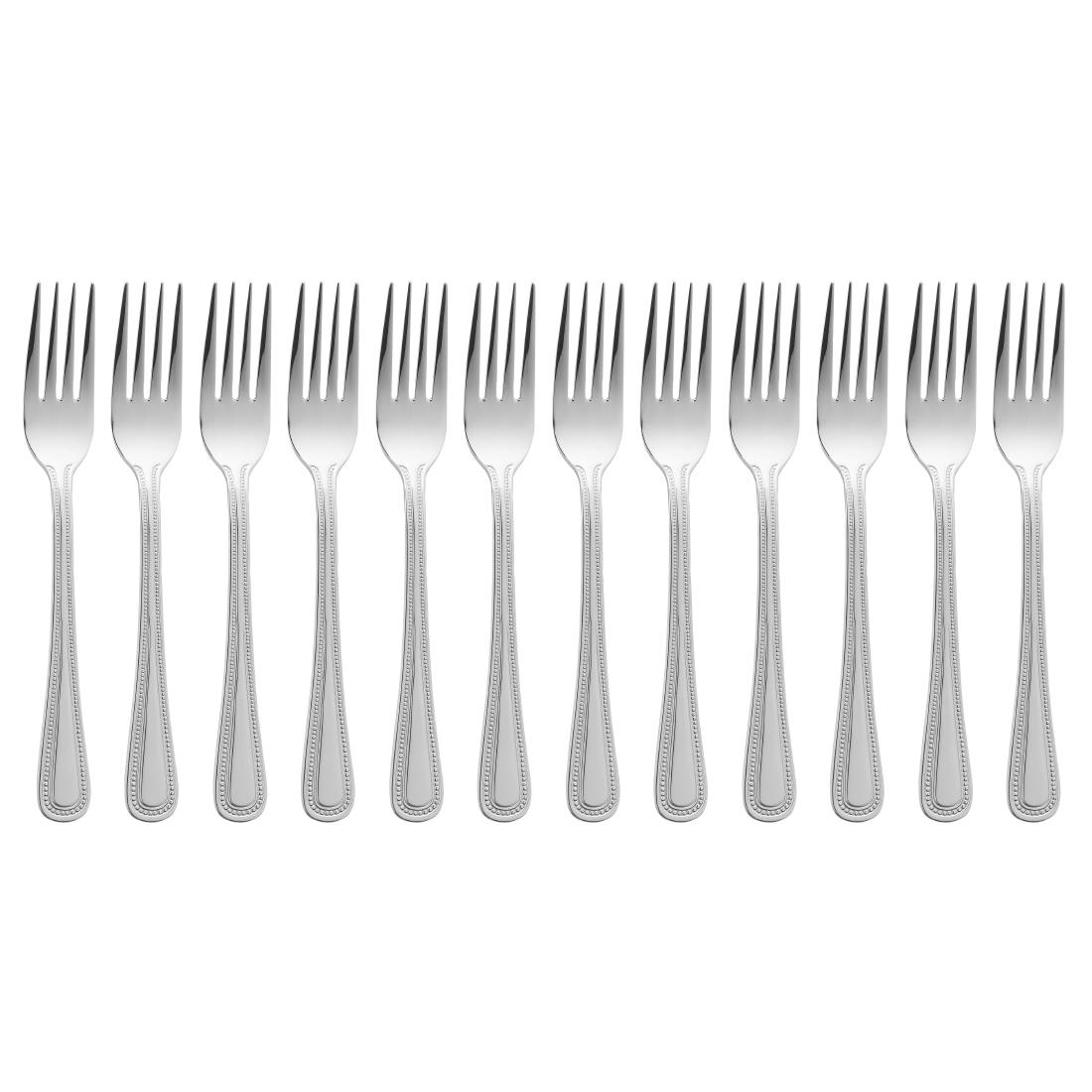 Olympia Bead Dessert Fork