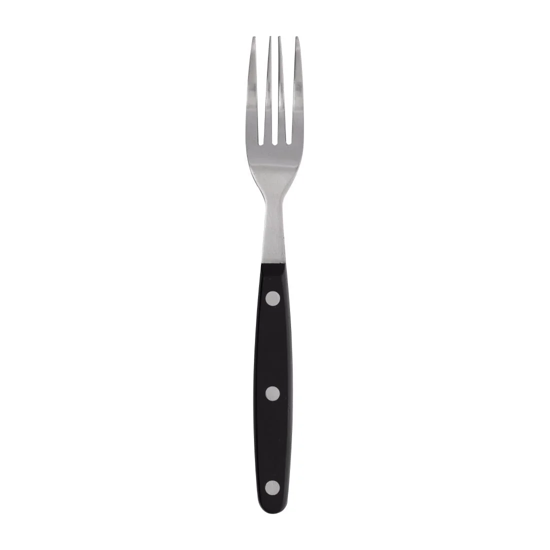 Steak Fork Black Handle 200mm - Image 2