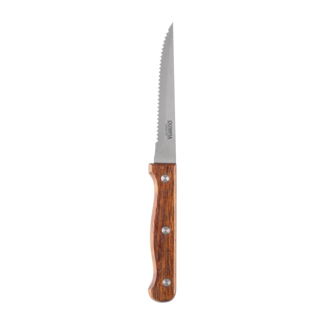 Steak Knives Wooden Handle 215mm - Image 2