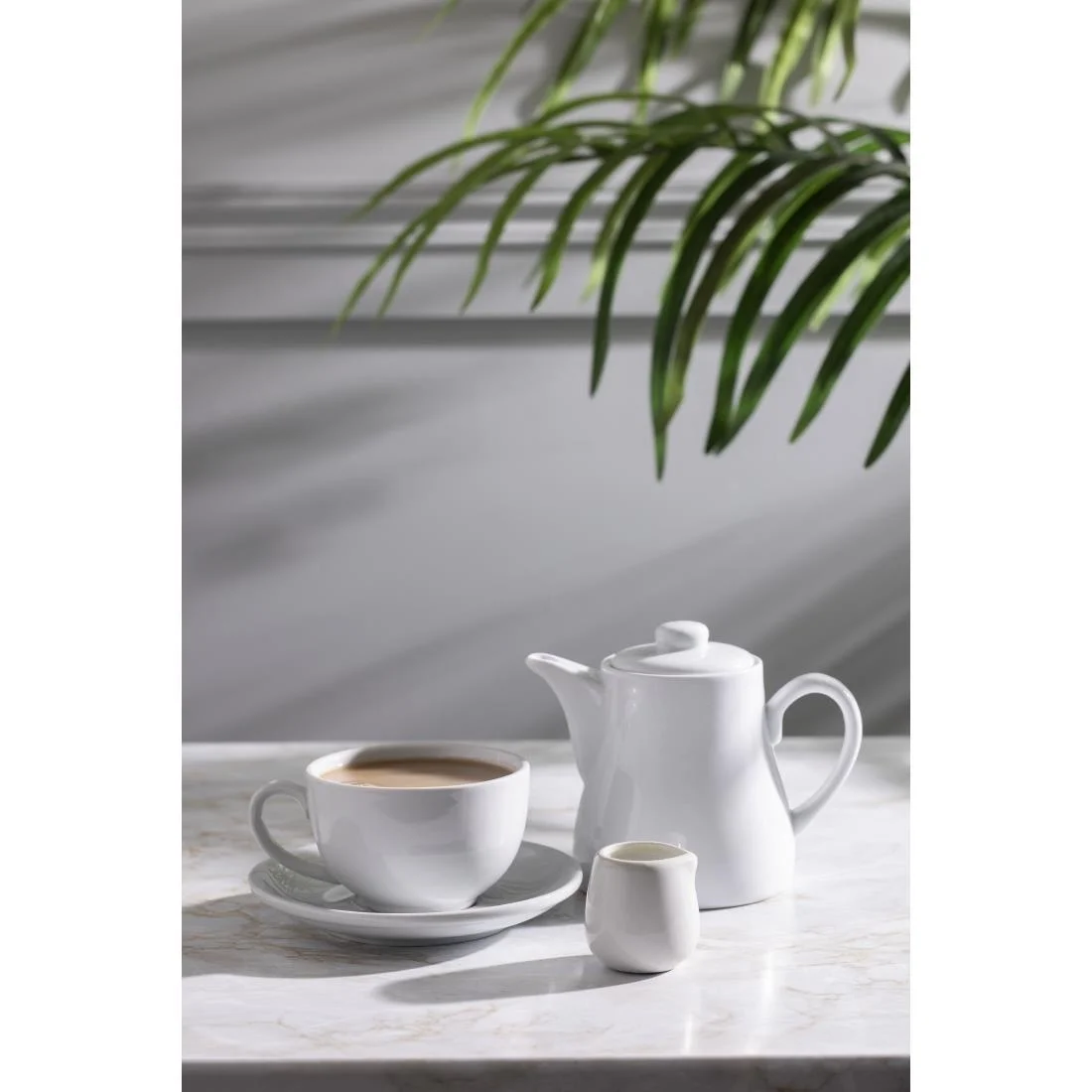 Olympia Whiteware Cream and Milk Jugs 43ml 1.5oz - Image 8