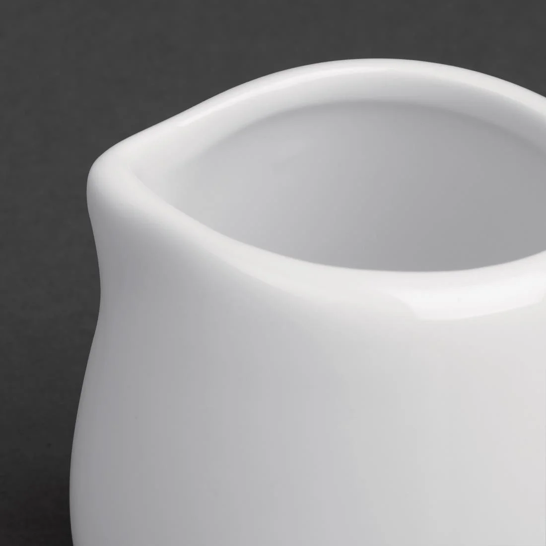 Olympia Whiteware Cream and Milk Jugs 85ml 3oz - Image 3