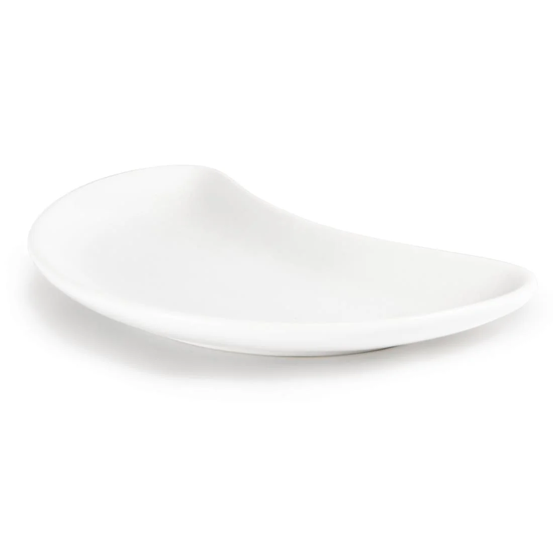 Olympia Whiteware Crescent Salad Plates 200mm - Image 2