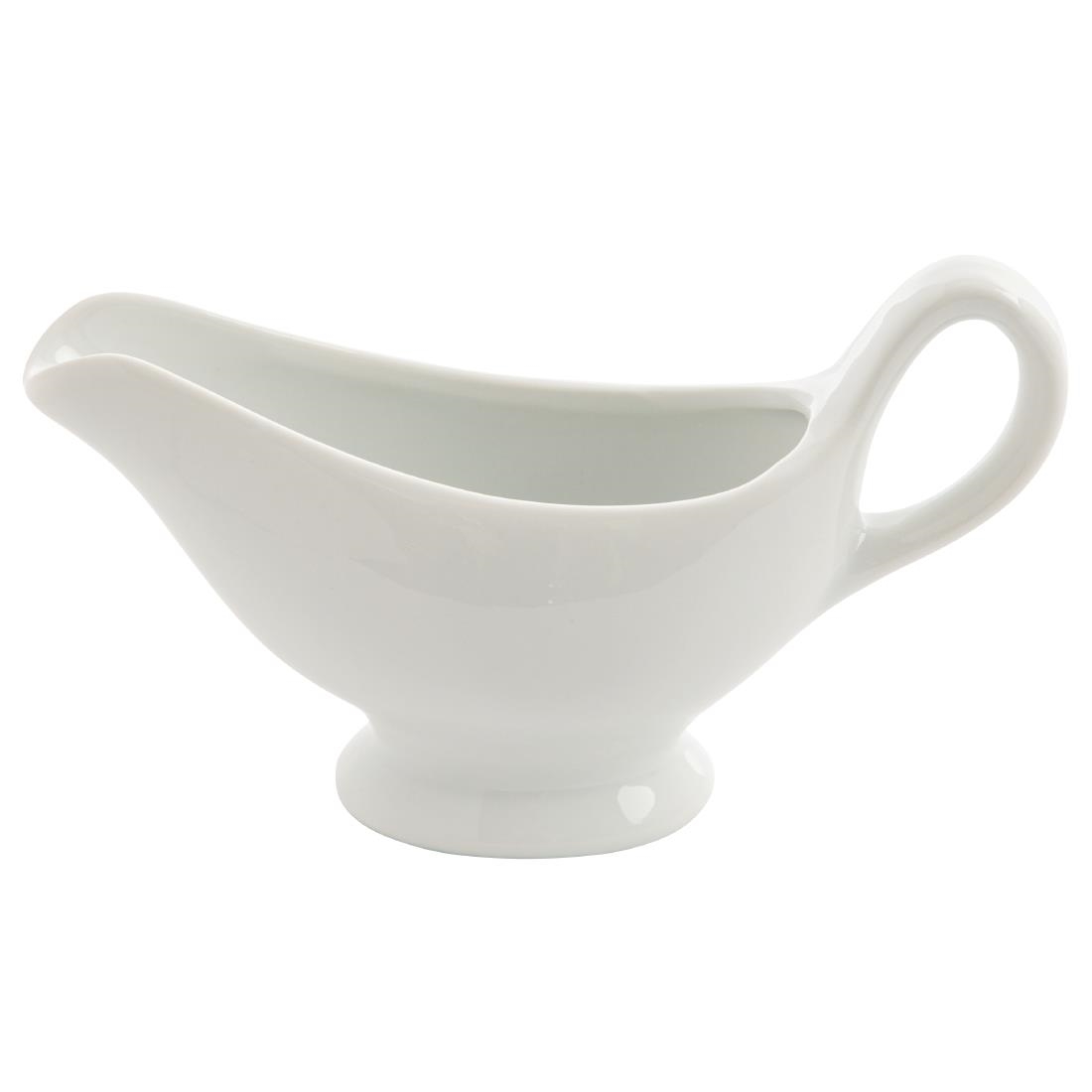 Olympia Whiteware Gravy Boats 215ml 7.5oz