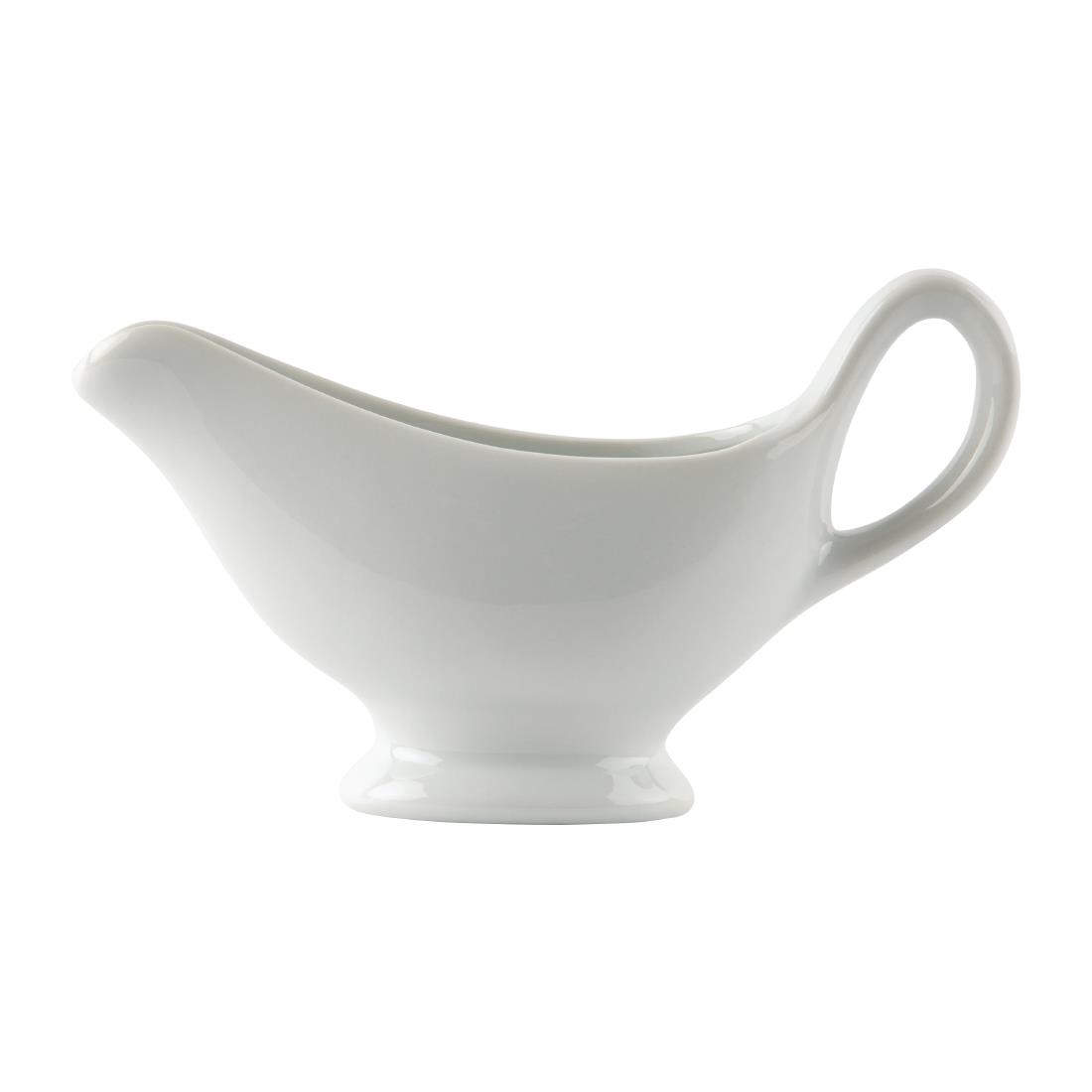 Olympia Whiteware Gravy Boats 215ml 7.5oz