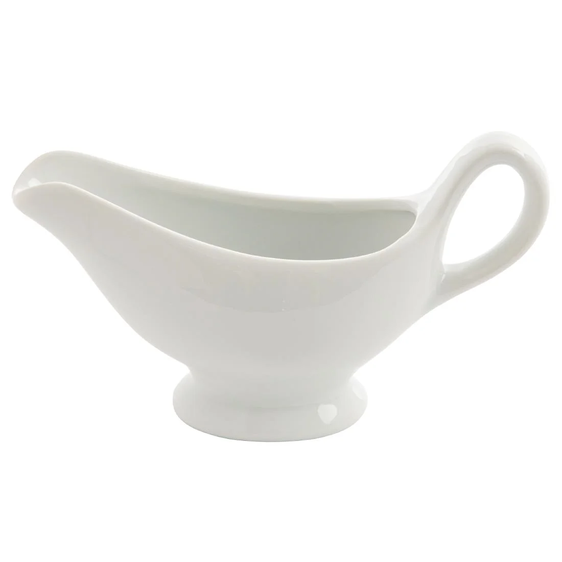 Olympia Whiteware Gravy Boats 215ml 7.5oz - Image 3