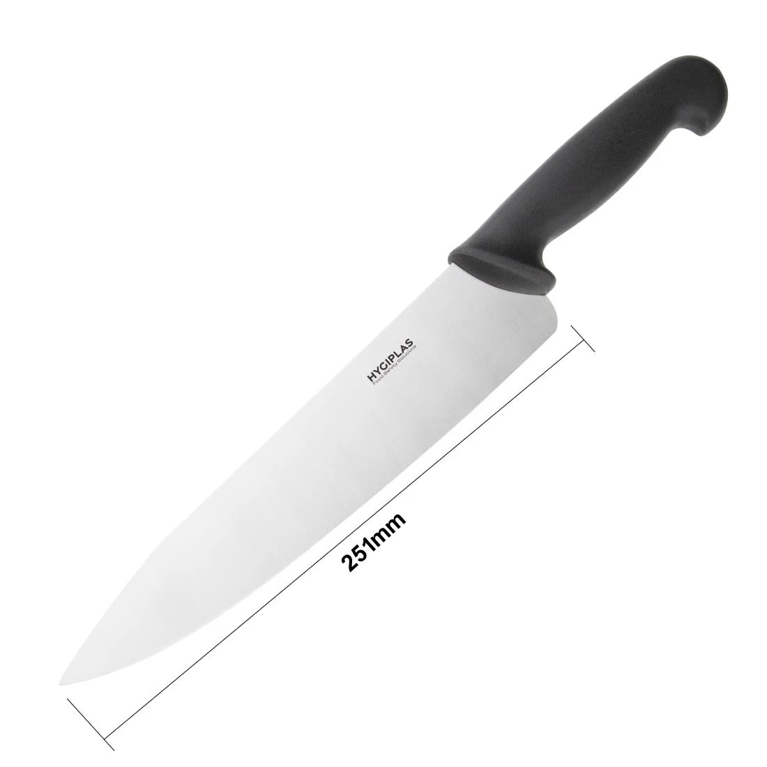 Hygiplas Chefs Knife Black 25.5cm - Image 5