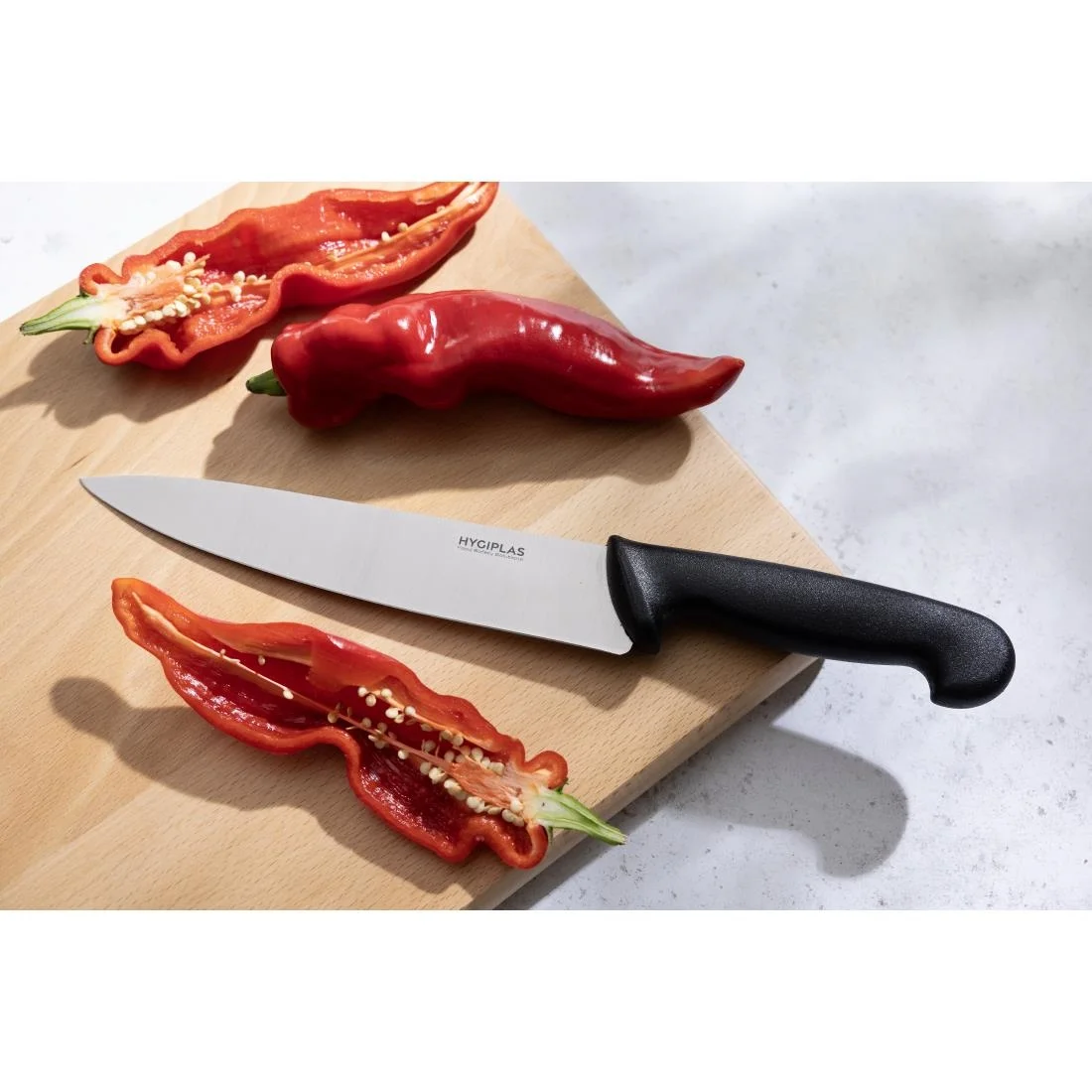 Hygiplas Chefs Knife Black 21.5cm - Image 6