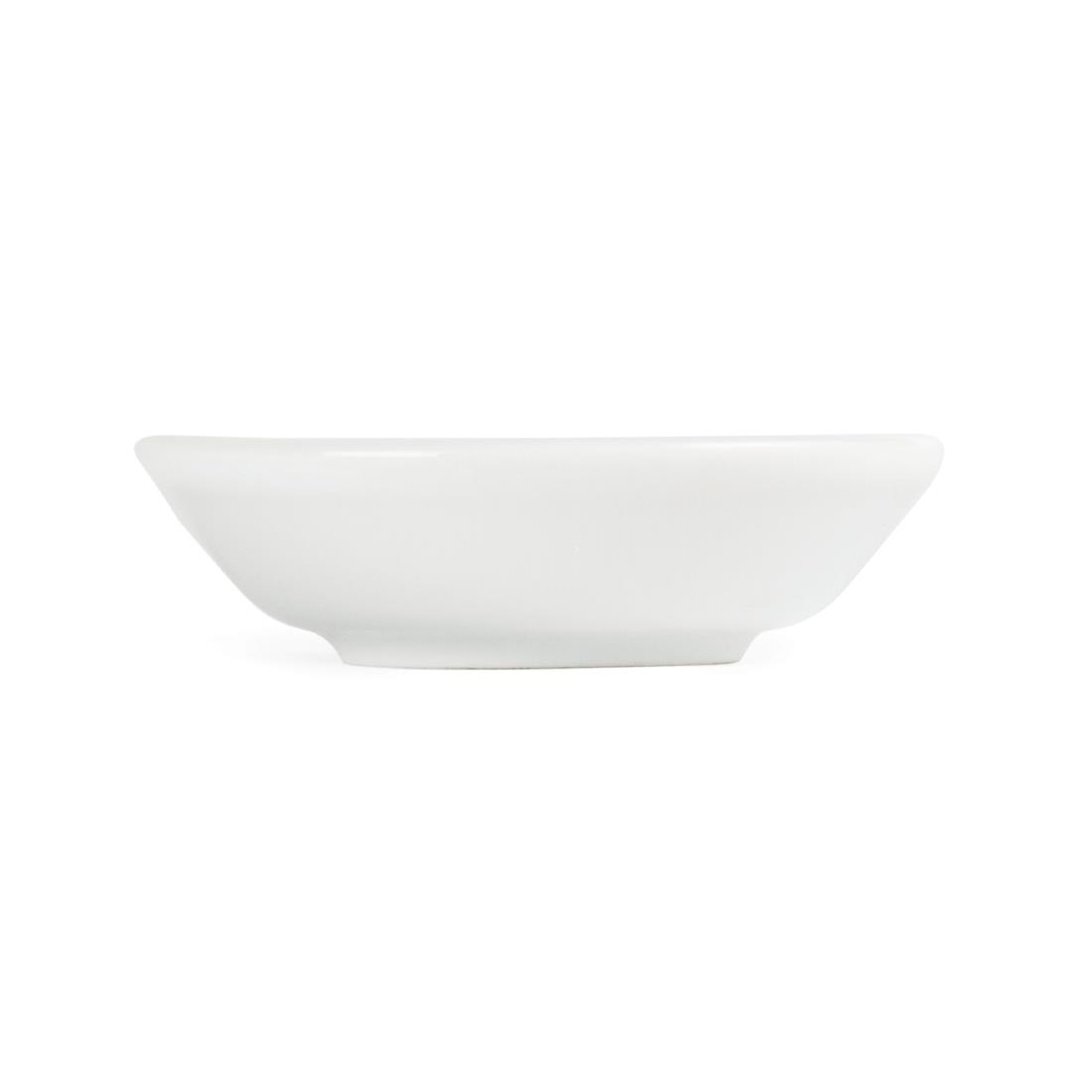 Olympia Whiteware Soy Dishes 74mm