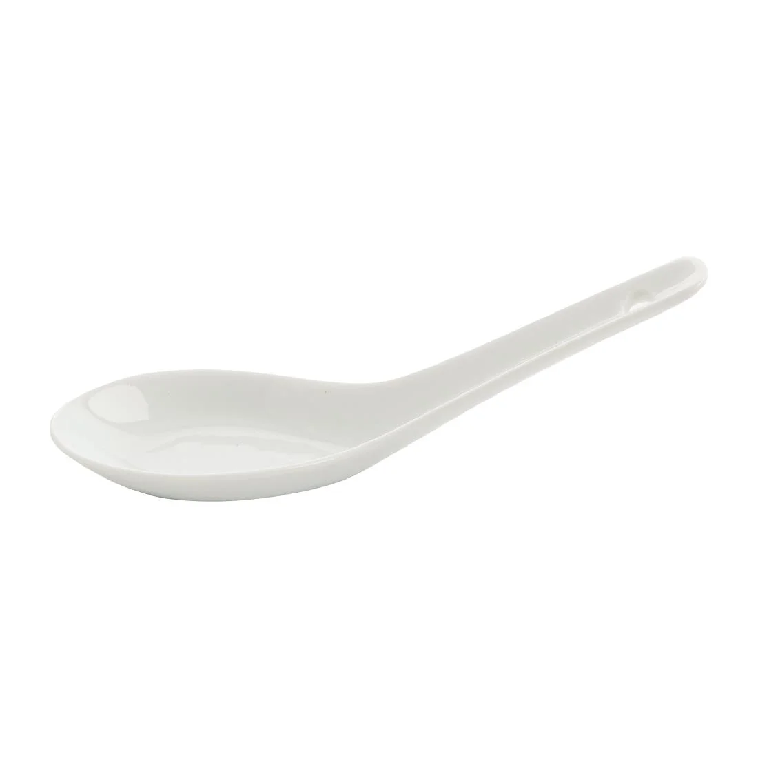 Olympia Whiteware Rice Spoons 130mm - Image 3
