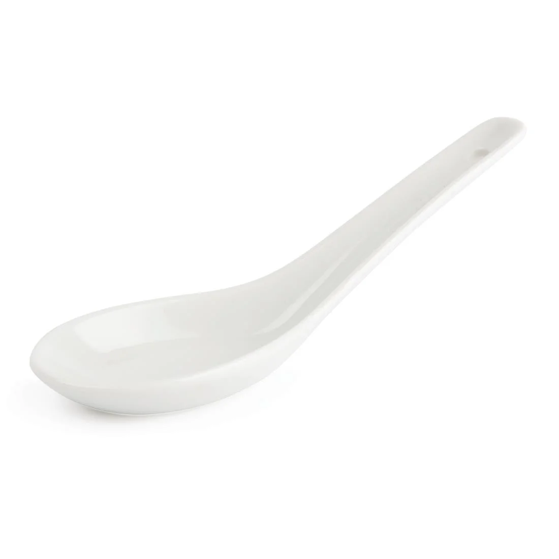 Olympia Whiteware Rice Spoons 130mm - Image 2