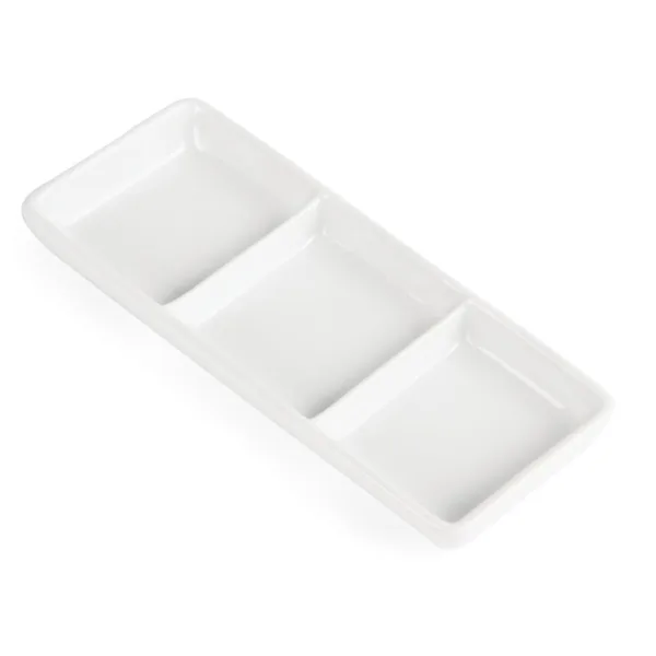 Olympia Whiteware 3 Section Dishes