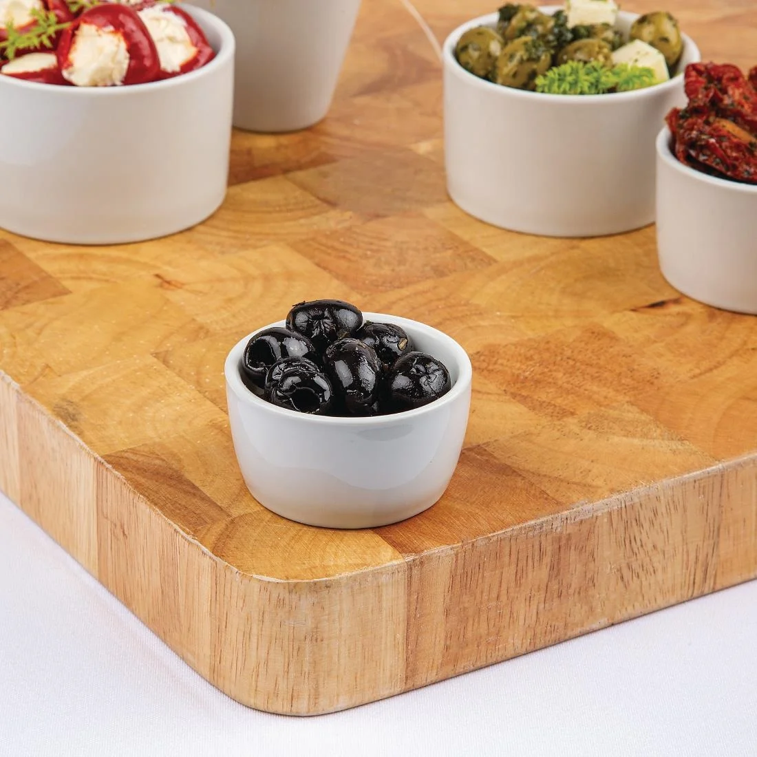 Olympia Whiteware Butter Dish 62mm - Image 5
