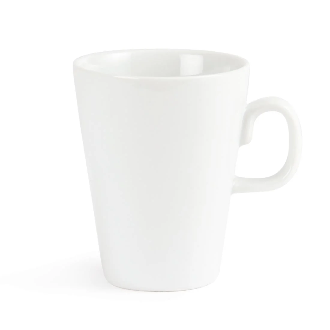 Olympia Whiteware Latte Mugs 310ml 11oz - Image 2