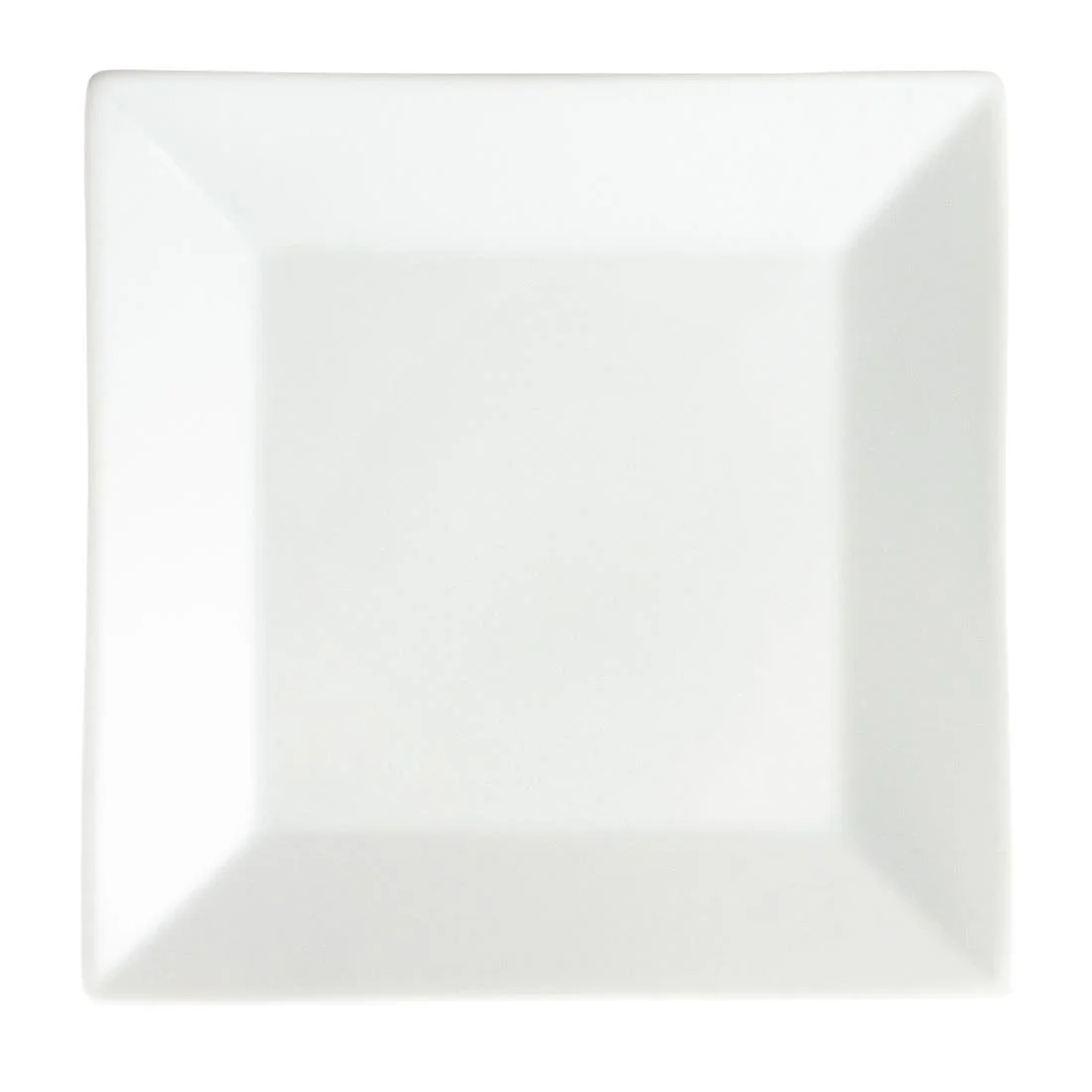 Olympia Whiteware Square Plates Wide Rim 250mm - Image 2