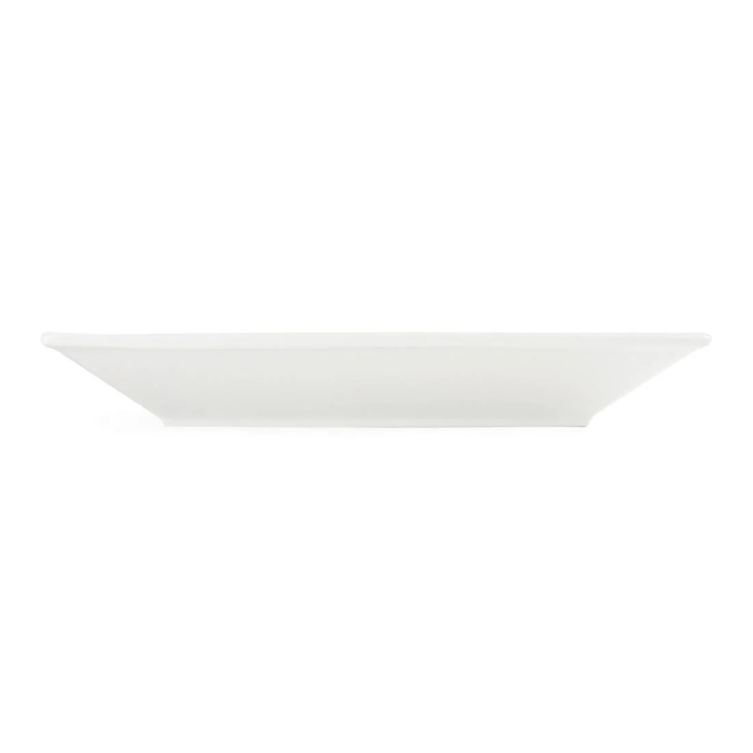 Olympia Whiteware Square Plates Wide Rim 250mm - Image 3