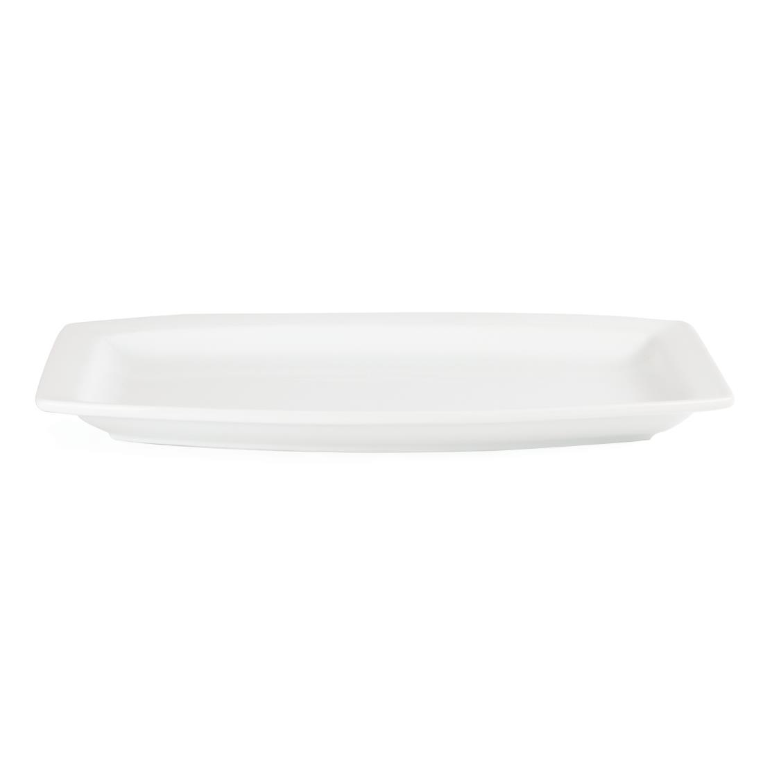 Olympia Whiteware Rectangular Plates 320mm