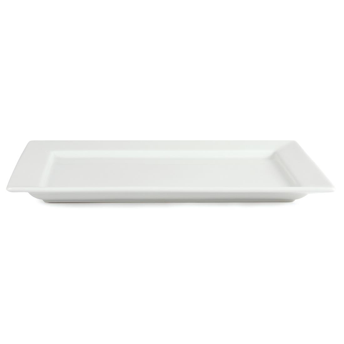 Olympia Wide Rim Rectangular Platter 400x 295mm