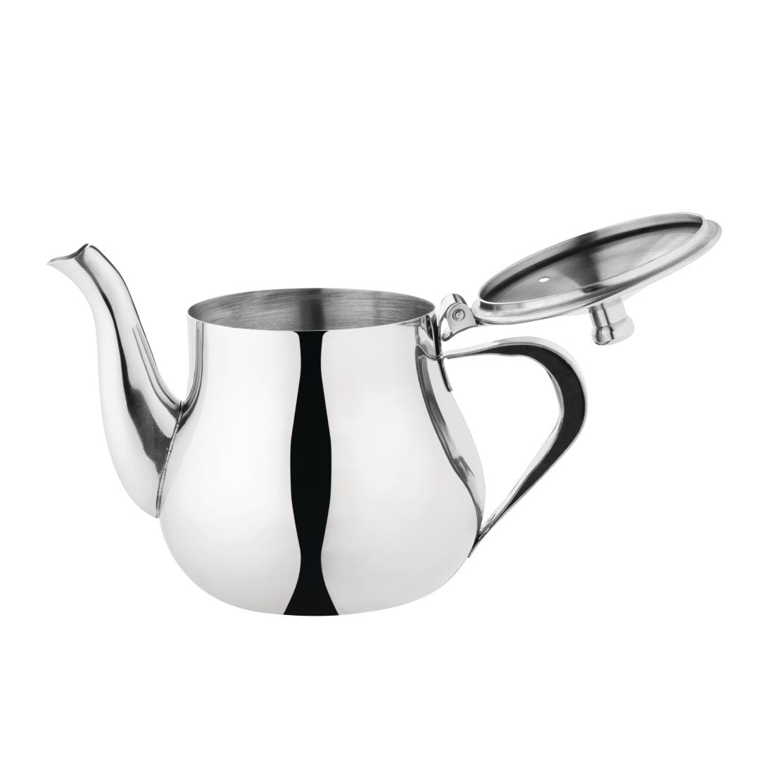 Olympia Arabian Teapot Stainless Steel 13oz