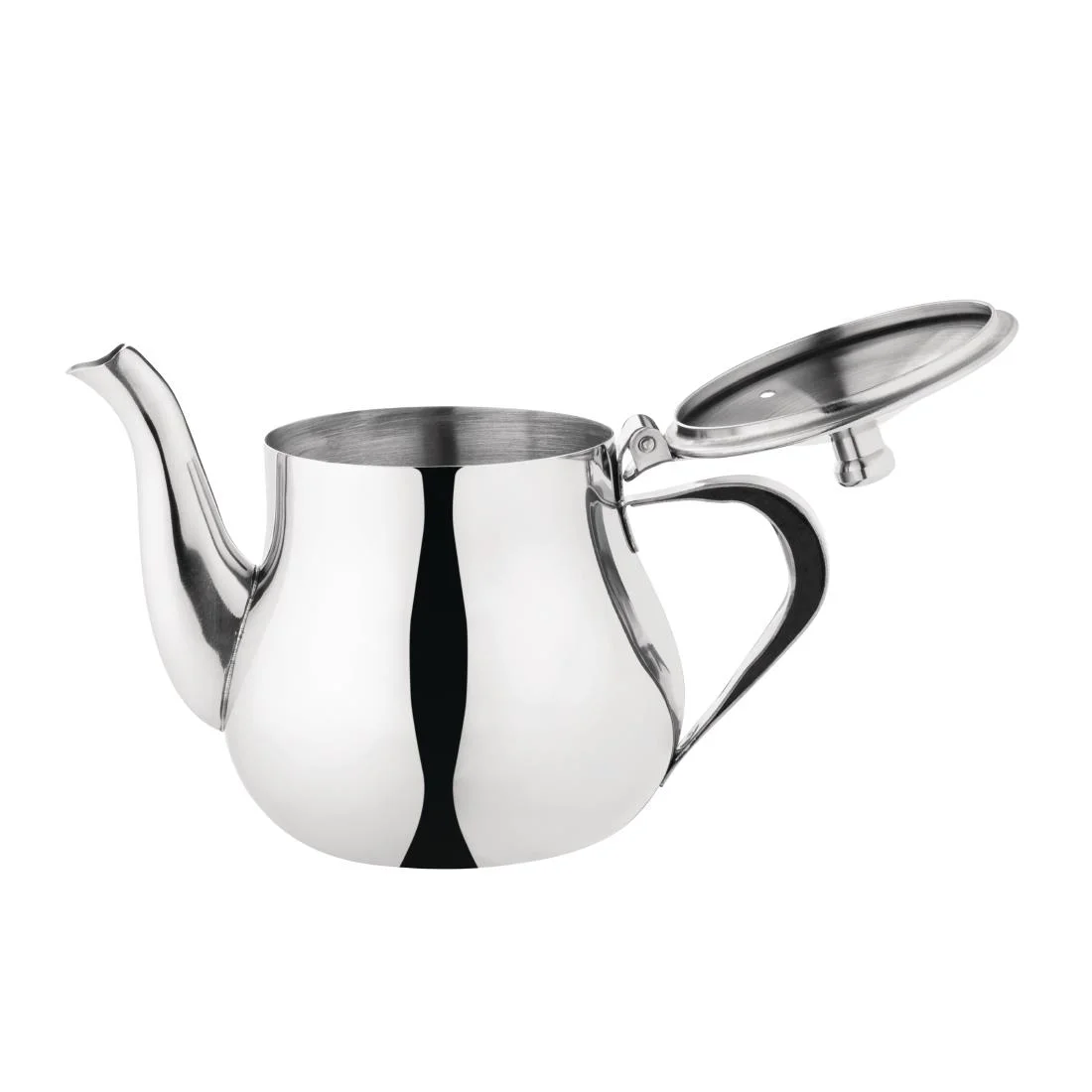 Olympia Arabian Teapot Stainless Steel 13oz - Image 2