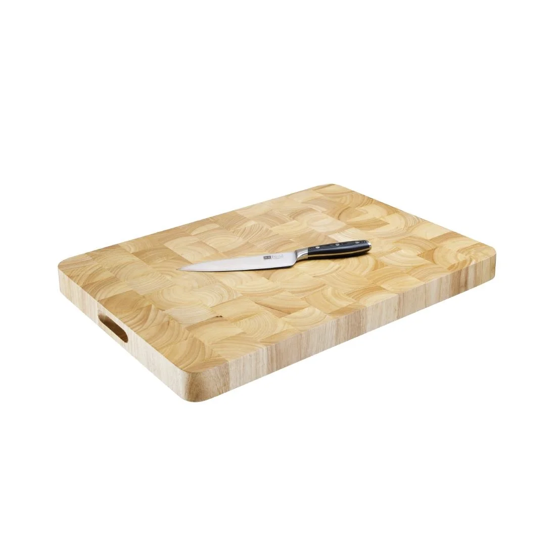 Vogue Rectangular Wooden Chopping Board Large - Image 2