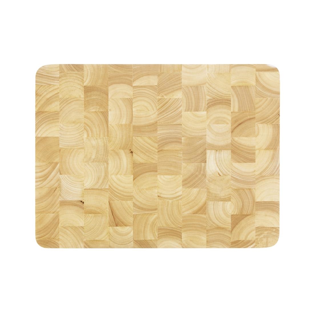 Vogue Rectangular Wooden Chopping Board Large