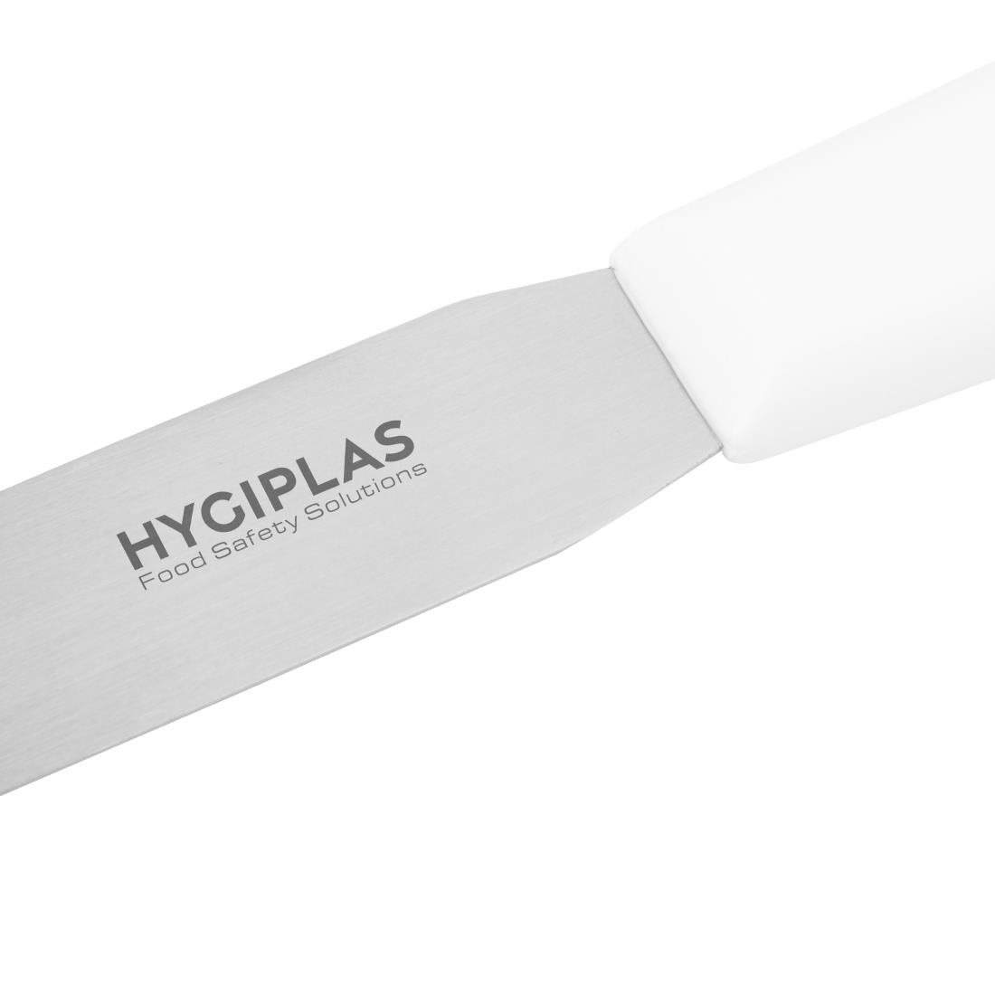 Hygiplas Straight Blade Palette Knife White 10cm