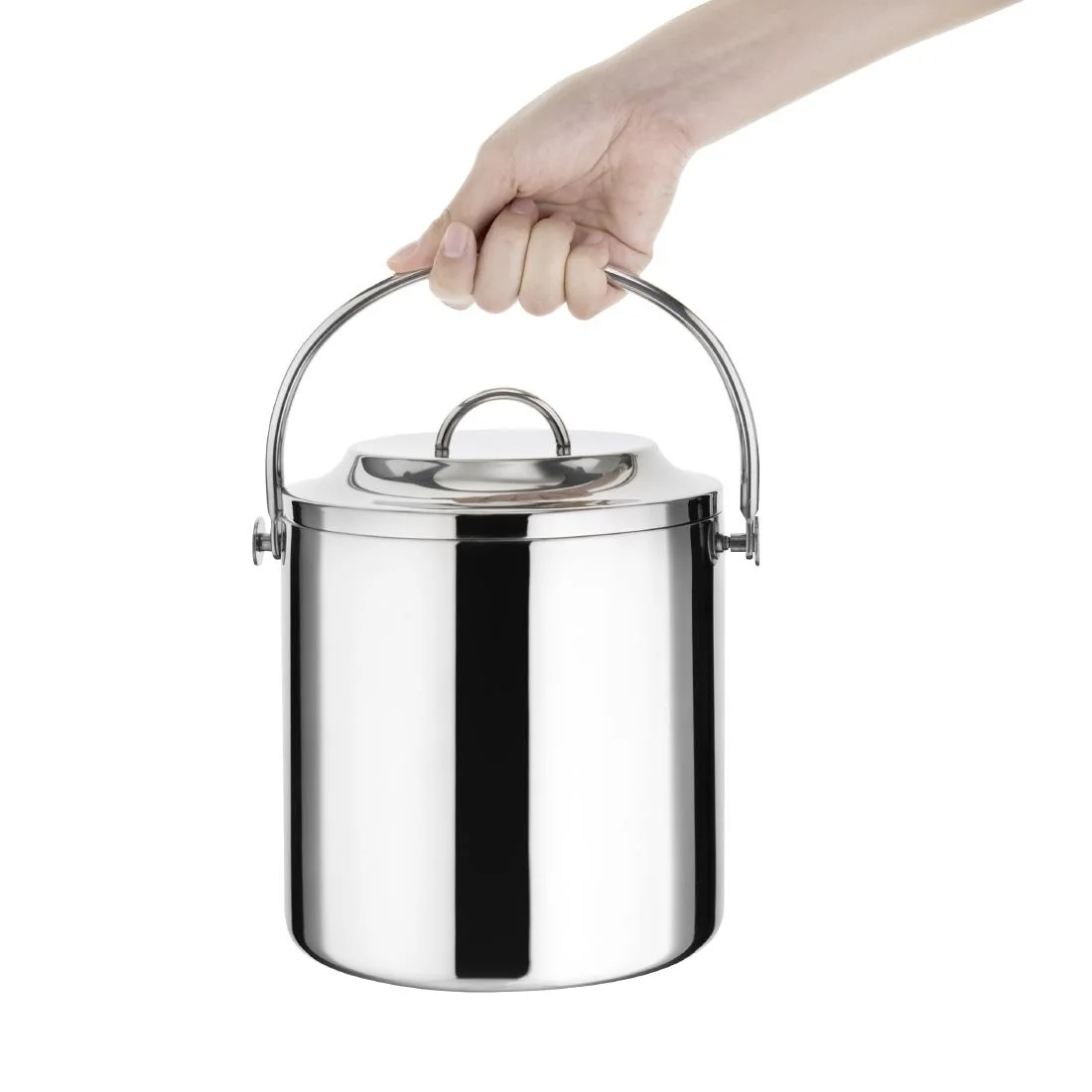 Olympia Ice Bucket with Lid 3.3 Ltr - Image 3