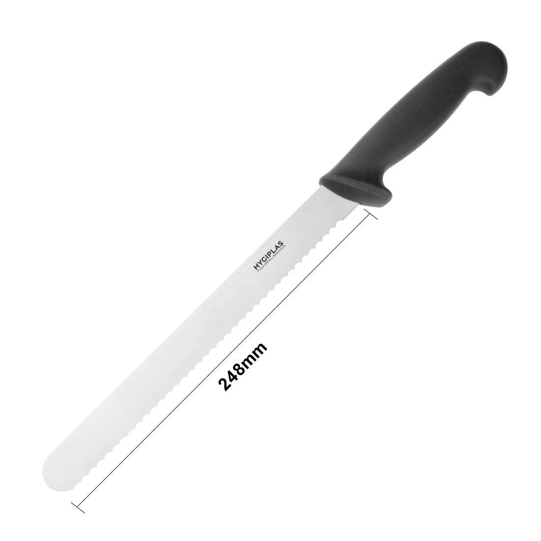 Hygiplas Serrated Slicer Black 25.5cm - Image 5