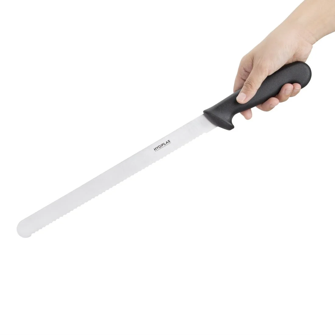 Hygiplas Serrated Slicer Black 30.5cm - Image 2