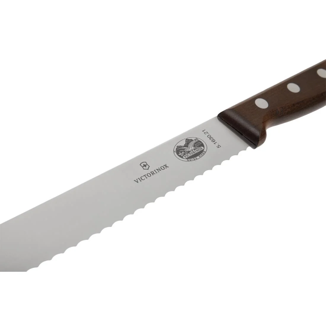 Victorinox Wooden Handled Serrated Bread Knife 21.5cm - Image 4
