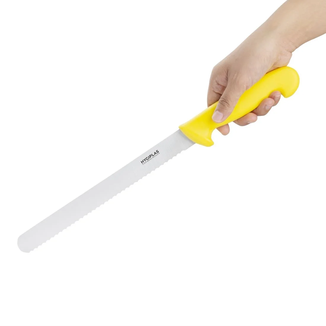 Hygiplas Serrated Slicer Yellow 25.5cm - Image 2