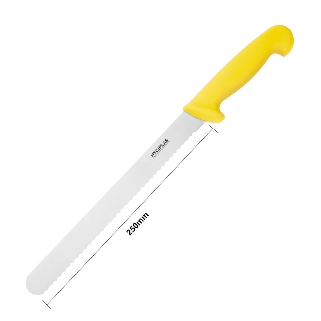 Hygiplas Serrated Slicer Yellow 25.5cm - Image 5