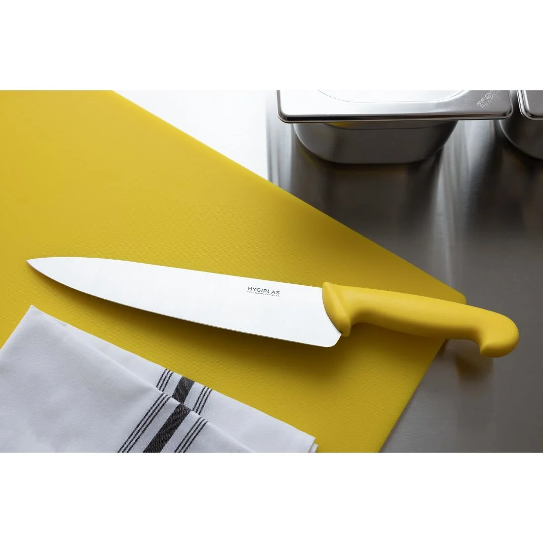Hygiplas Chefs Knife Yellow 25.5cm - Image 6