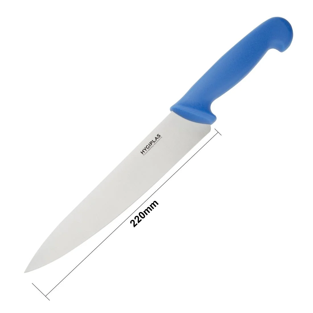 Hygiplas Chefs Knife Blue 21.5cm - Image 5