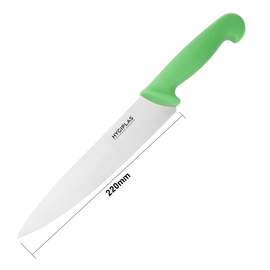 Hygiplas Chefs Knife Green 21.5cm - Image 5