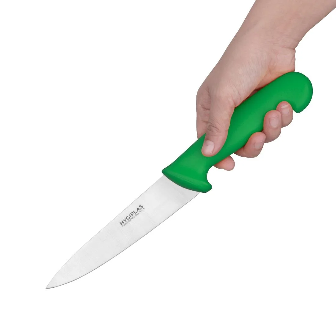 Hygiplas Chefs Knife Green 16cm - Image 2
