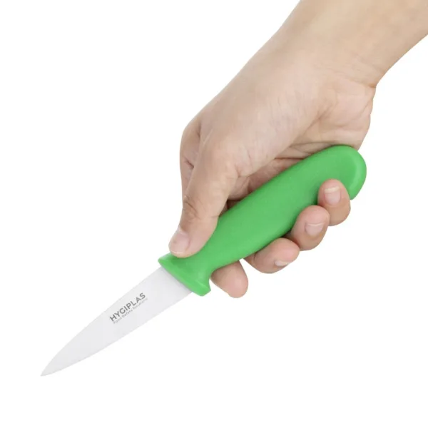 Hygiplas Paring Knife Green 9cm
