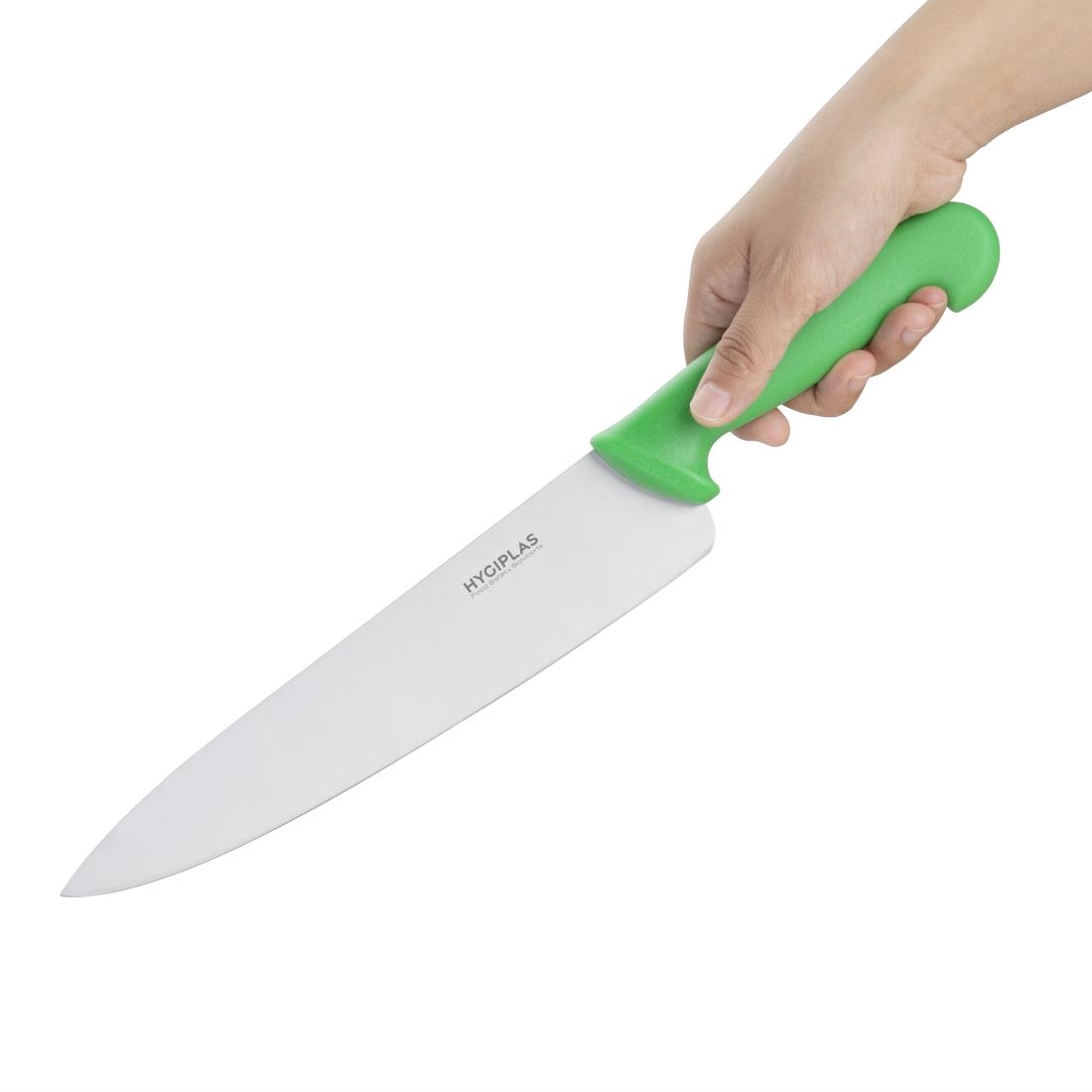 Hygiplas Chefs Knife Green 25.5cm