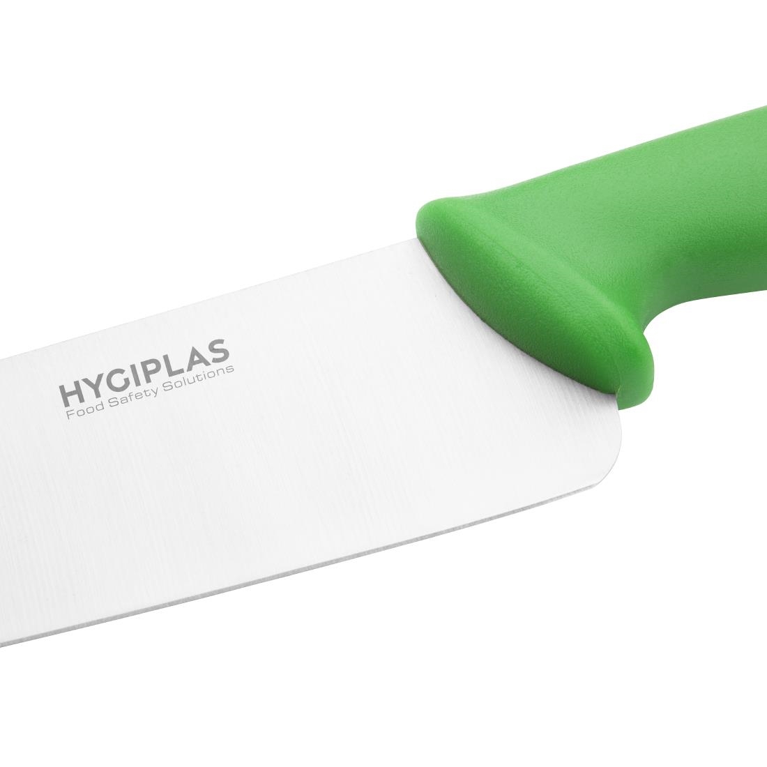 Hygiplas Chefs Knife Green 25.5cm