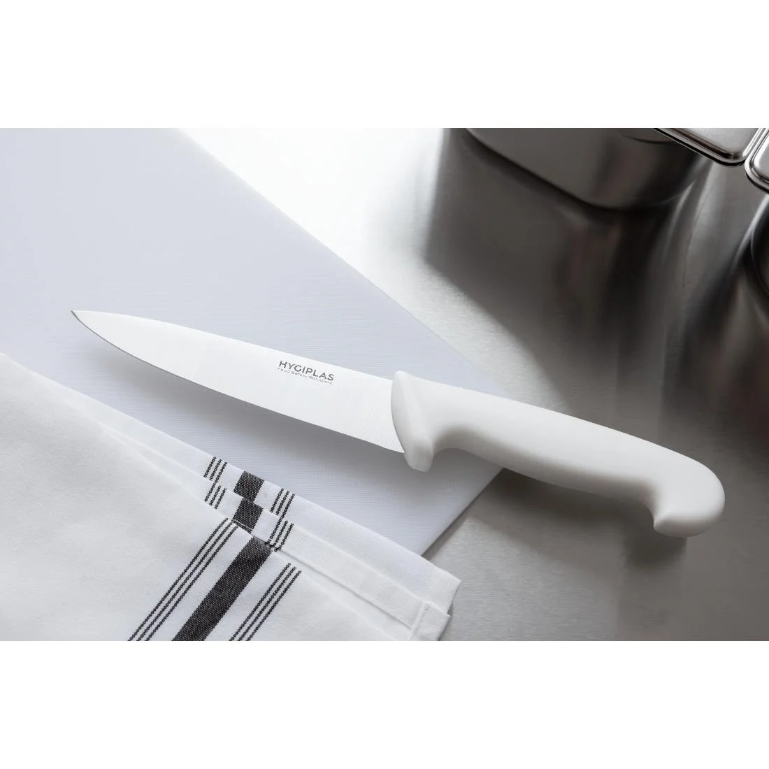 Hygiplas Chefs Knife White 16cm - Image 6