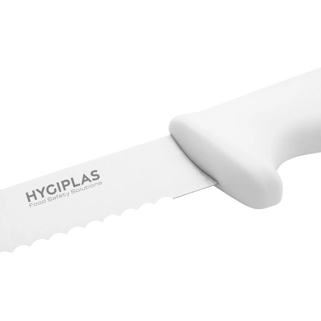 Hygiplas Serrated Slicer White 25.5cm - Image 3