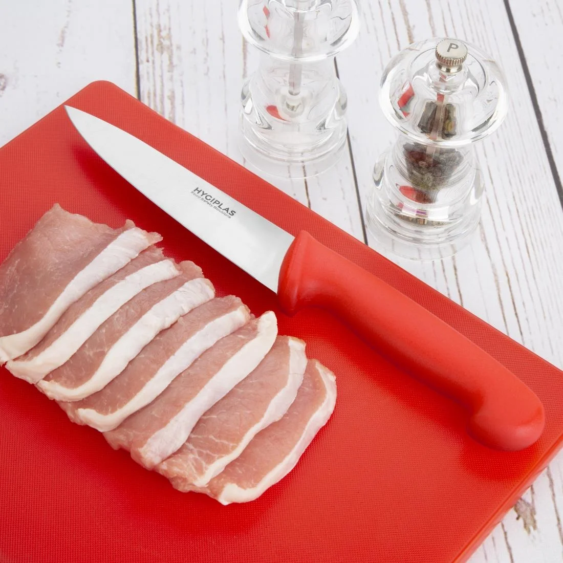 Hygiplas Chefs Knife Red 16cm - Image 4